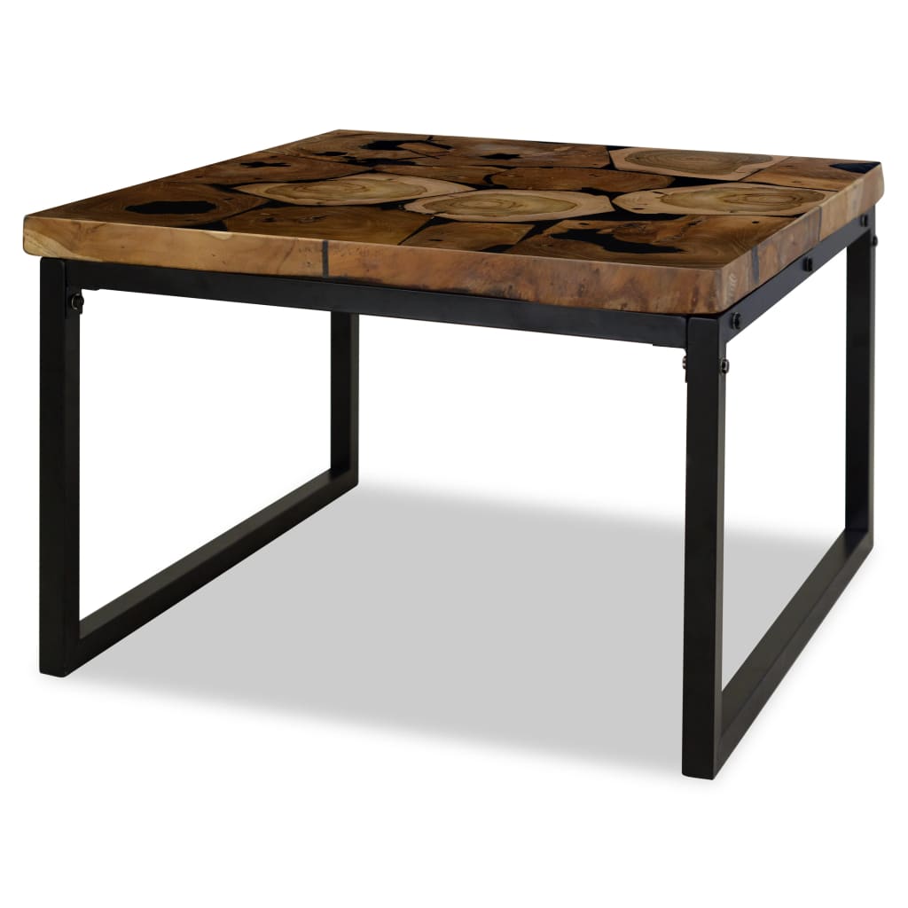 Salontafel Teakhout En Hars