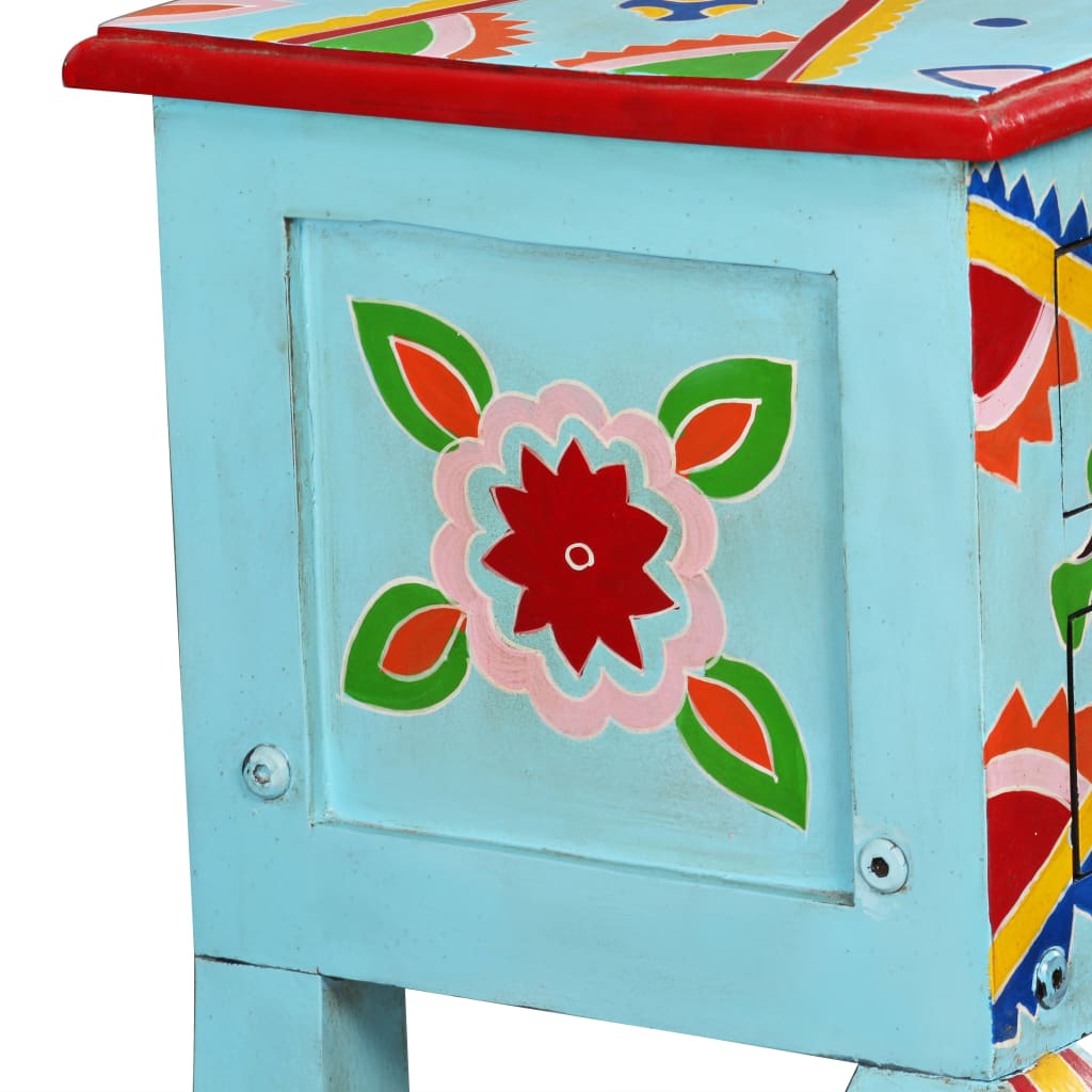 Wandtafel Handgeschilderd Massief Mangohout