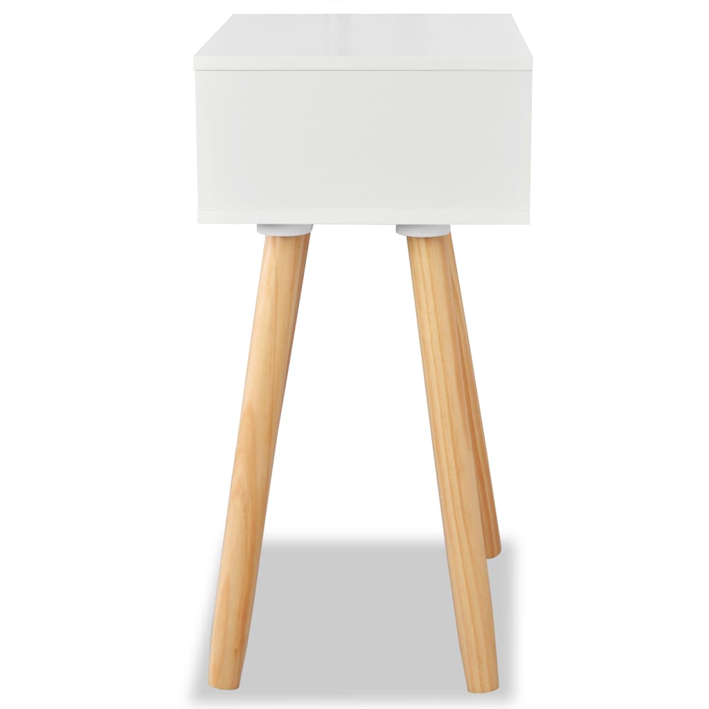 Nachtkastjes 40X30X61 Cm Massief Grenenhout