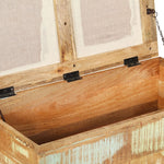 Opbergbankje 80X40X40 Cm Massief Gerecycled Hout