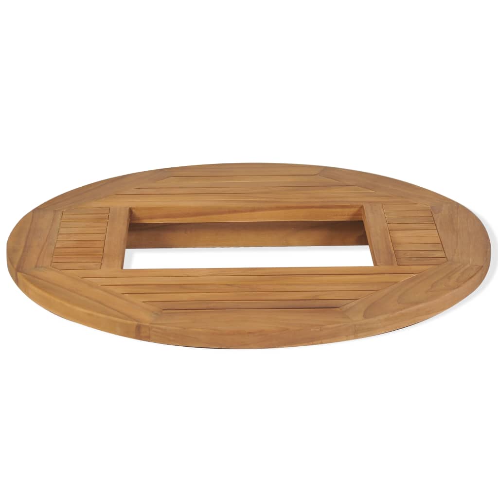 Tafelblad Voor Bierkrat 70 Cm Teakhout Wit