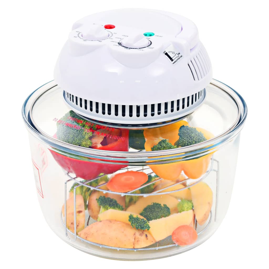 Halogeen Heteluchtoven Met Uitbreidingsring 800 W 10 L