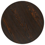 Bistrotafel Rond 60X75 Cm Mdf En Staal Kleur