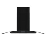 Wandafzuigkap 756 M³/U 90 Cm Roestvrij Staal Zwart