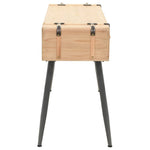 Wandtafel 115X40,5X76 Cm Massief Vurenhout
