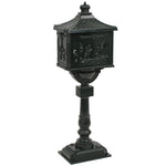 Staande Brievenbus Vintage Stijl Roestbestendig Aluminium