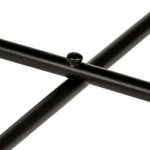 Tafelset Met Messing Bedekt Mdf 2-Delig Wit