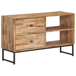 Tv-Meubel 90X30X55 Cm Gerecycled Teakhout