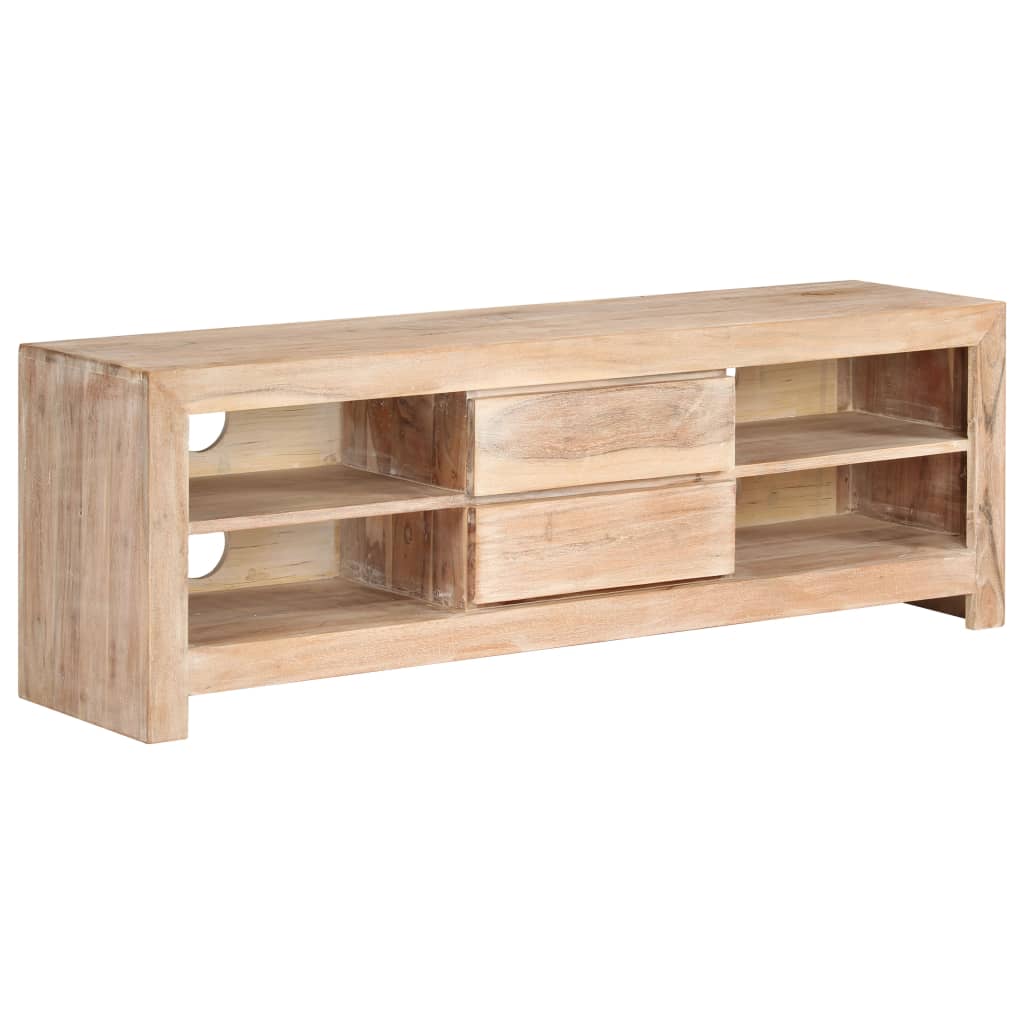 Tv-Meubel 20X30X40 Cm Massief Acaciahout