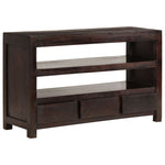 Tv-Meubel 90X30X55 Cm Massief Acaciahout