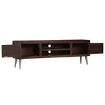 Tv-Meubel 140X30X45 Cm Massief Gerecycled Hout