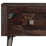 Salontafel 100X60X35 Cm Massief Gerecycled Hout
