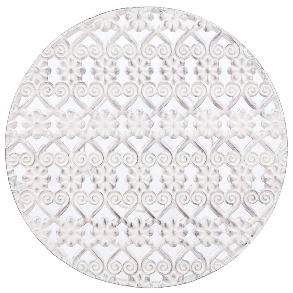 Plantenstandaardset Vintage Stijl Metaal Antiekwit 3-Delig