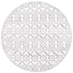 Plantenstandaardset Vintage Stijl Metaal Antiekwit 3-Delig