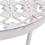 Plantenstandaardset Vintage Stijl Metaal Antiekwit 3-Delig