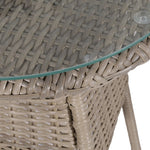 -Delige Bistroset Met Kussens Poly Rattan Bruin