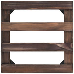 Plantenrollers 4 St 25X25 Cm Cederhout