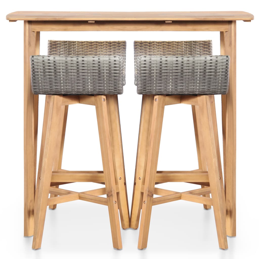 -Delige Tuinset Massief Acaciahout