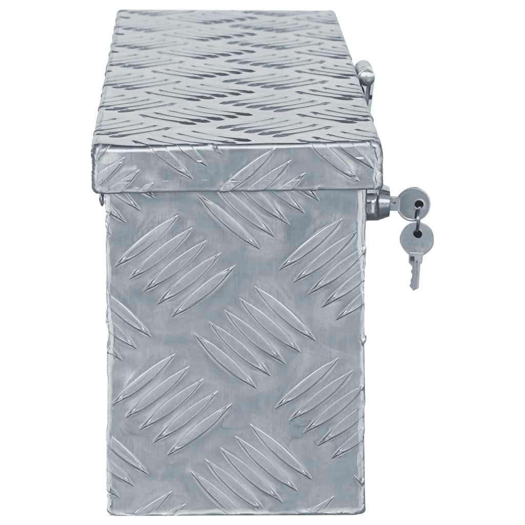 Aluminium Kist 48,5X14X20 Cm Kleurig