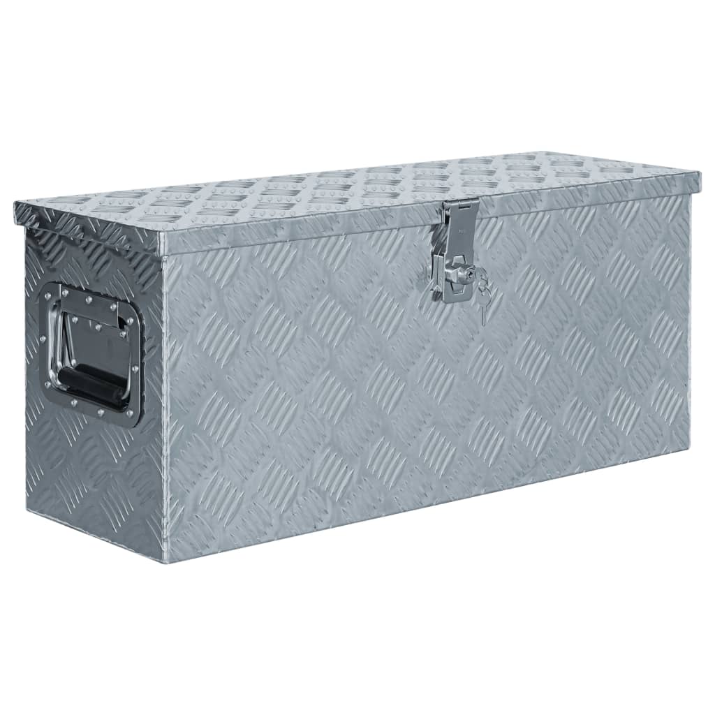 Aluminium Kist 48,5X14X20 Cm Kleurig