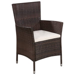 -Delige Bistroset Poly Rattan