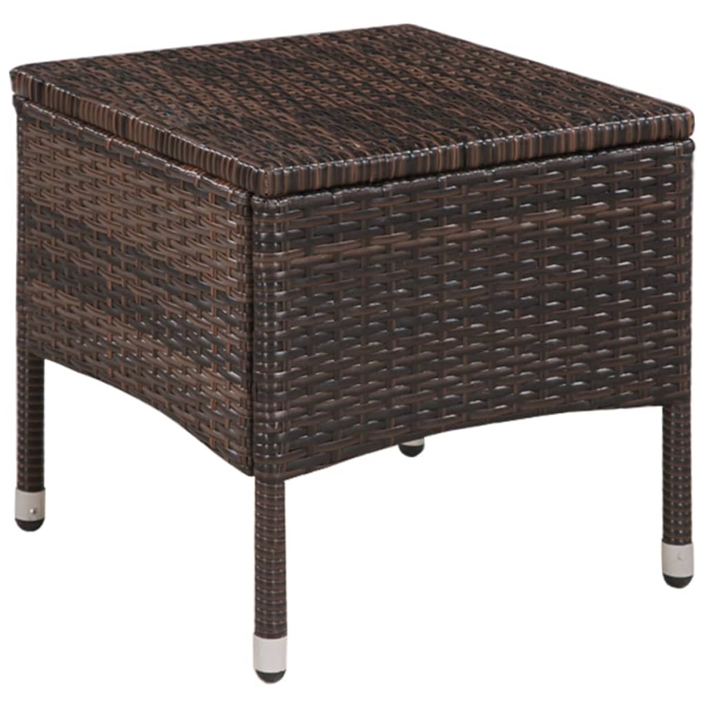 -Delige Bistroset Poly Rattan