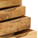 Nachtkastje 40X30X59,5 Cm Massief Mangohout