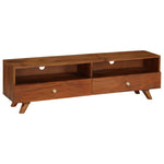 Tv-Meubel 140X30X40 Cm Massief Gerecycled Hout