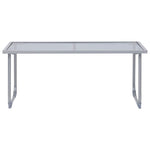 4-Delige Loungeset Stof En Staal Zwart