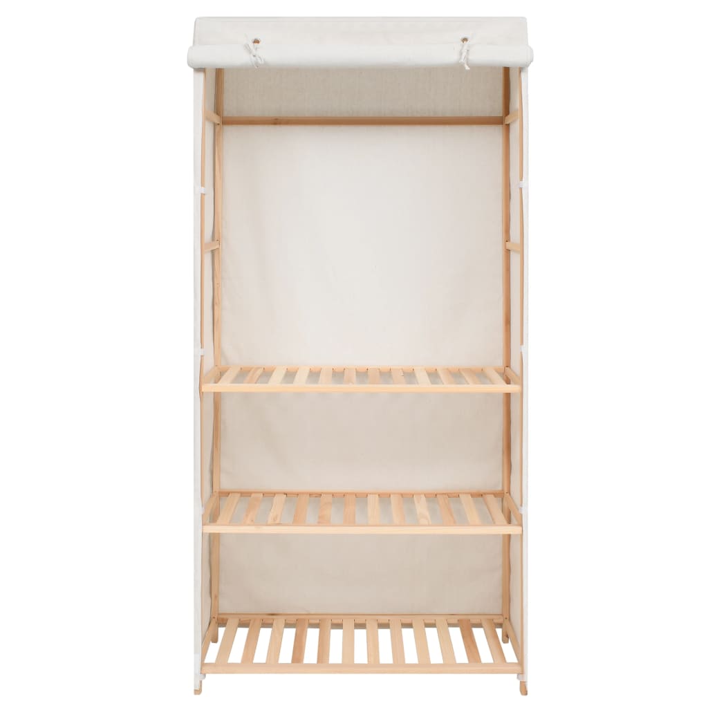 Kledingkast 3-Laags 79X40X170 Cm