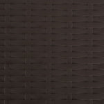 Barstoelen Inklapbaar 2 St Rattan Look Hdpe En Staal Bruin