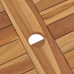 Tuintafel Inklapbaar 20X70X75 Cm Massief Teakhout