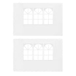 Tentwanden Met Raam Pe 2 St