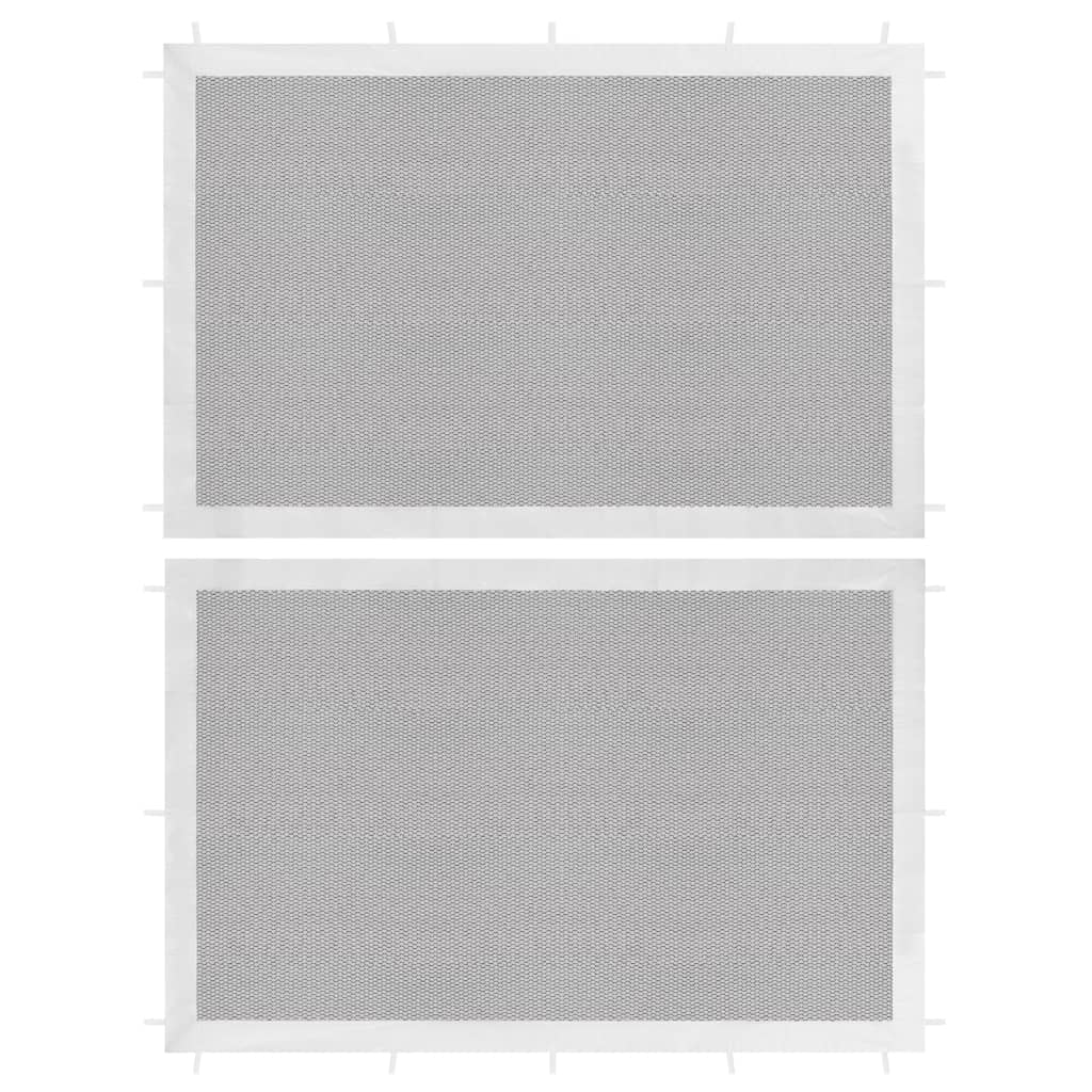 Tentwanden 2 St Gaas Wit En Zwart