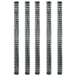 Tuinhekken Gaas 5 St 1X1,2 M Hdpe Groen