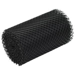 4-Delig Gootgaas Met Klemmen 1,08 ㎡ Hdpe Zwart En Transparant