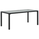 Loungeset Met Kussens 3-Delig Poly Rattan Grijs