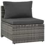 Loungeset Met Kussens -Delig Poly Rattan