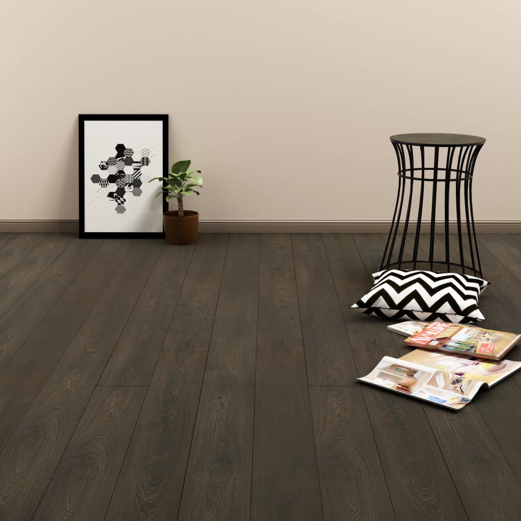 Vloerplanken Zelfklevend 4,46 M² 3 Mm Pvc Washed Eiken