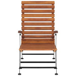 Terrasstoel Massief Acaciahout Rood