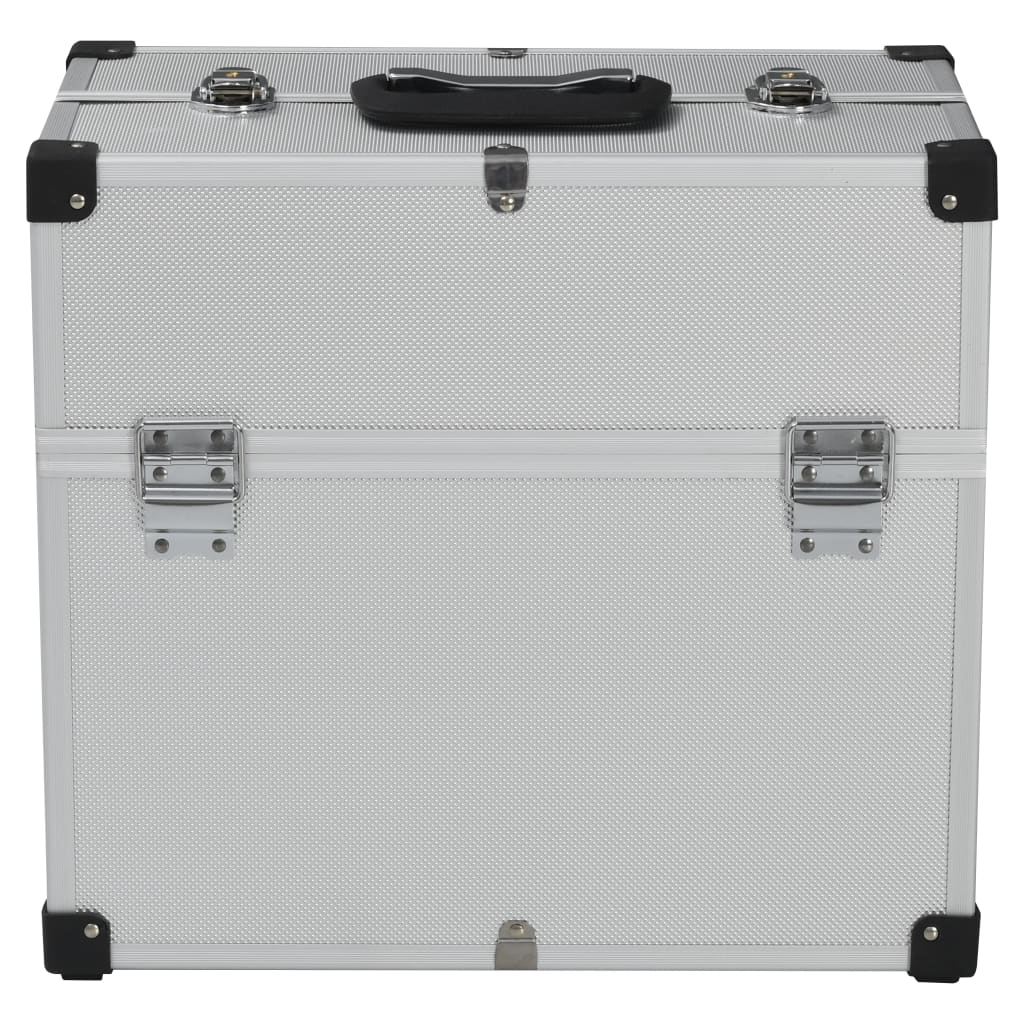 Gereedschapskoffer 38X22,5X34 Cm Aluminium Zilverkleurig