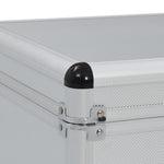 Opbergkoffers Aluminium Kleurig