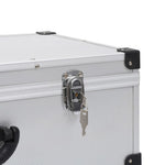 Cd-Koffer Voor 80 Cd's Aluminium Abs Kleurig