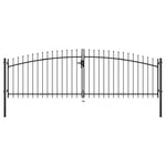 Hekpoort Dubbele Deur Met Speren Bovenkant