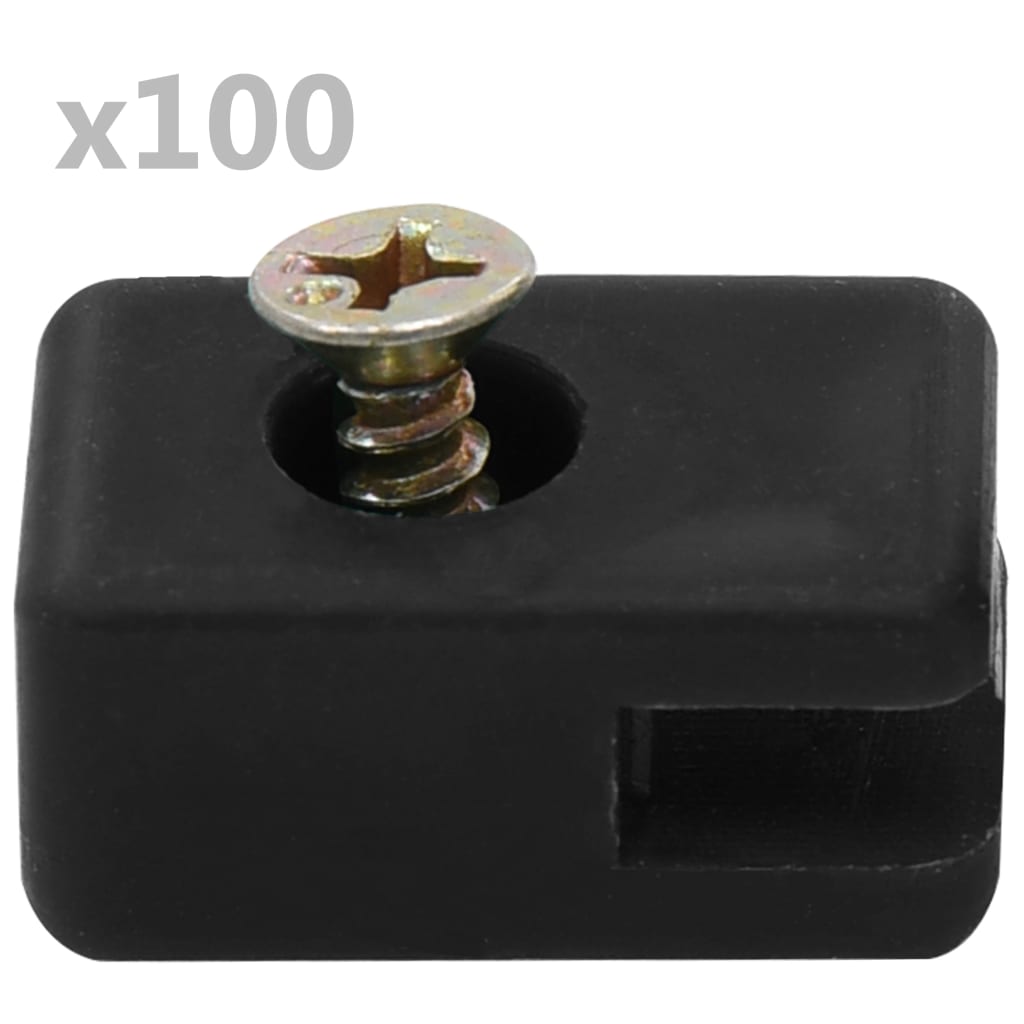 Spandraadhouder Met Schroef 100 Sets