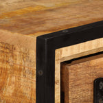 Tv-Meubel Met Lades 120X30X40 Cm Massief Mangohout