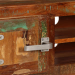 Tv-Meubel 120X30X36 Cm Massief Gerecycled Hout