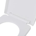 Toiletbrillen Met Soft-Close Deksels 2 St Kunststof Wit