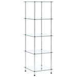 Kastje 3-Laags 40X40X Gehard Glas Transparant