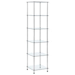 Kastje 3-Laags 40X40X Gehard Glas Transparant
